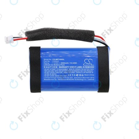 Baterie pro Marshall Emberton, 2600mAh, Li-Ion, 7.4V, C406A2, HQ