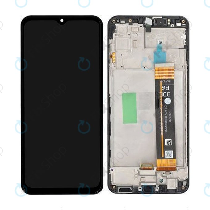 Samsung Galaxy A23 5G A236B - LCD Displej + Dotykové Sklo + Rám - GH82-29734A, GH82-29735A Genuine Service Pack