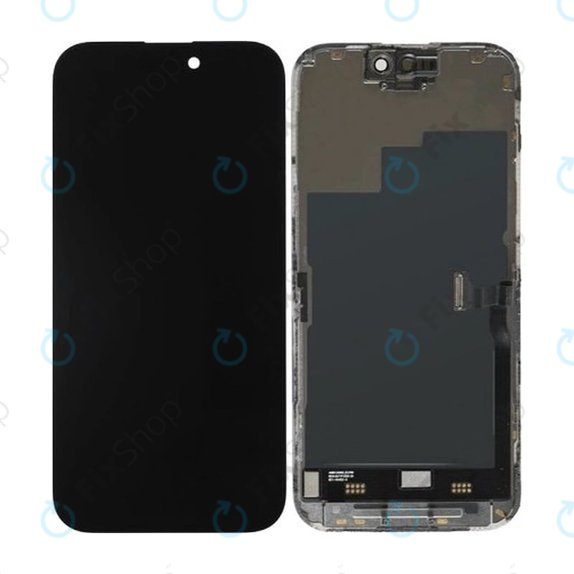 Displej Soft OLED pro iPhone 16 Plus - Dotykové sklo + Rám, DIAGNOSTIC