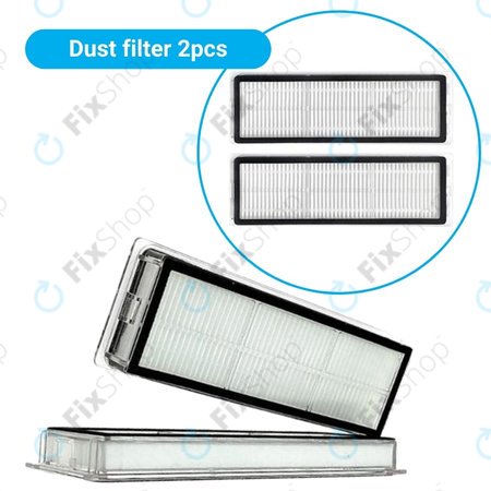 Xiaomi Mi Robot Vacuum Mop (Mijia 1C), 2 (Mijia 2C) 2 Pro+ (Mijia 1T) – Standardní Set (Bílý)