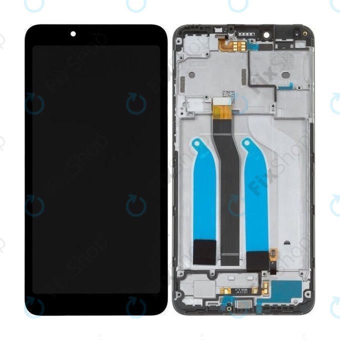 Xiaomi Redmi 6, Redmi 6A - LCD Displej + Dotykové Sklo + Rám (Black) TFT