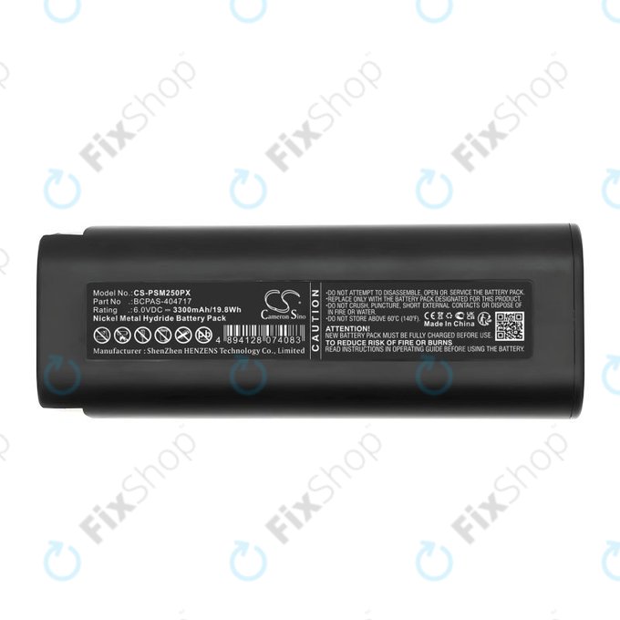 Baterie pro Paslode 900400, 3300mAh, Ni-MH, 6V, 404400, BCPAS-404717, HQ