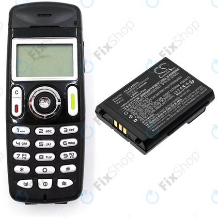 Baterie pro Alcatel Mobile 300, 400 Dect, Mobile Reflexes 300, 400, 800mAh, Li-Ion, 3.7V, 3BN66305AAAA000828, HQ
