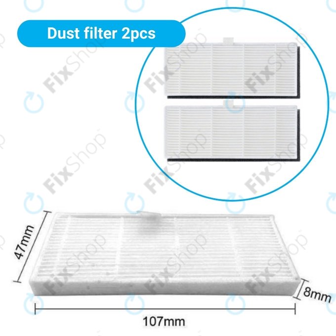 Xiaomi Viomi S9, Proscenic M7 Pro, M7 Max, M8 Pro - Standardní Set (Černý)