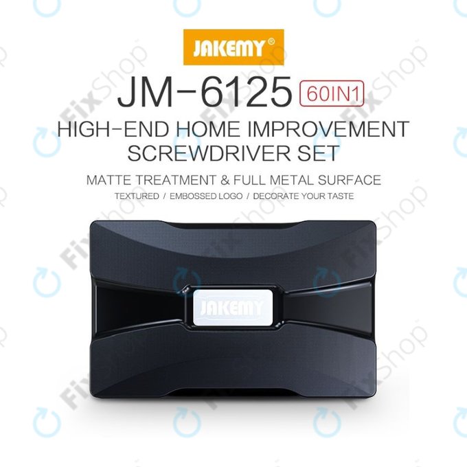 Jakemy JM-6125 - Sada Špičkových Domácich Šroubováků 60v1