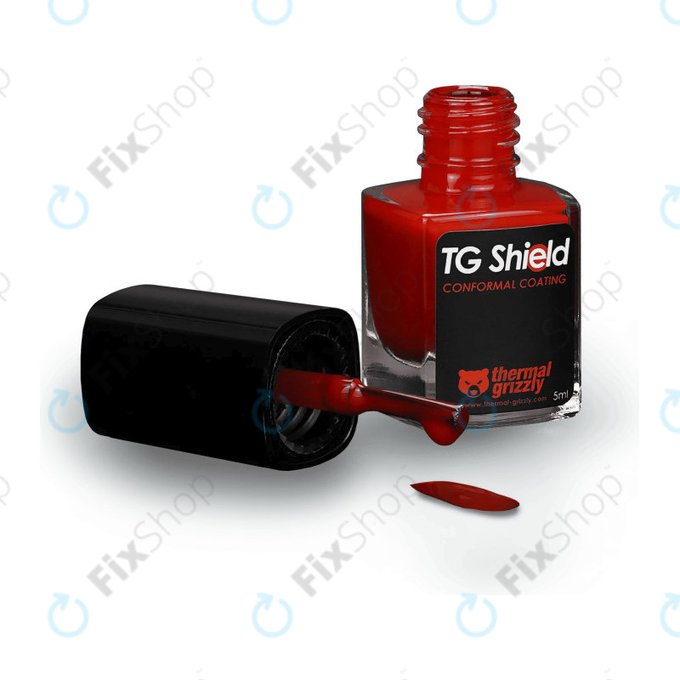 Ochranný lak proti tekutému kovu 5ml, Thermal Grizzly TG Shield