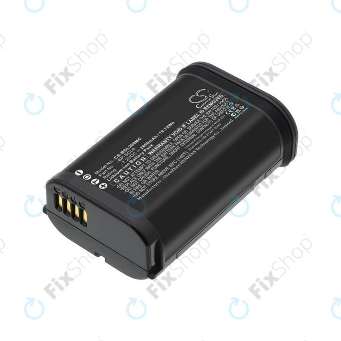 Baterie pro Leica Q2, Q3, SL2, SL2s, 2600mAh, Li-Ion, 7.2V, BP-SCL6, HQ