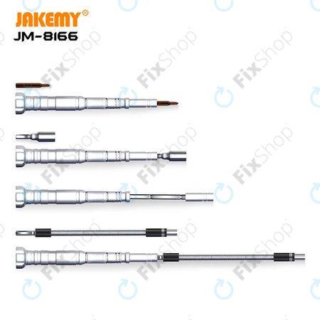 Jakemy JM-8166 - Sada Servisního Nářadí pro Servis Elektroniky 61v1