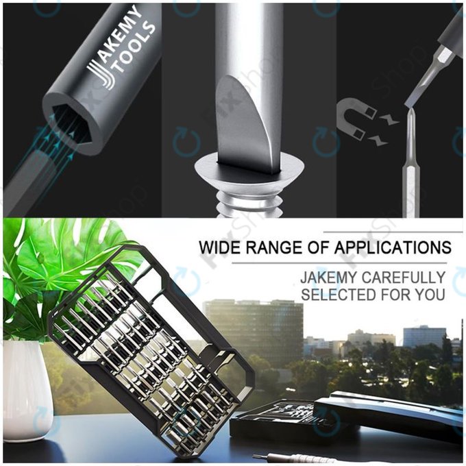 Jakemy JM-8172 - Sada Servisního Nářadí pro Servis Elektroniky 73v1