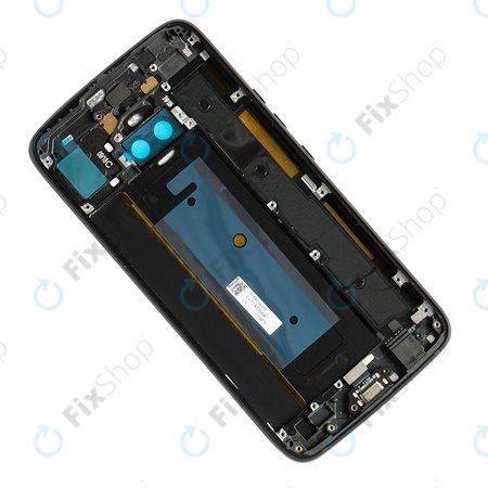 Motorola Moto X4 XT1900 - Bateriový Kryt (Super Black) - 5S58C09155 Genuine Service Pack