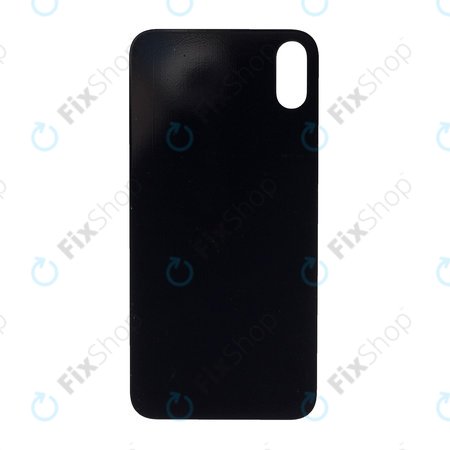 Apple iPhone X - Sklo Zadního Housingu (Silver)