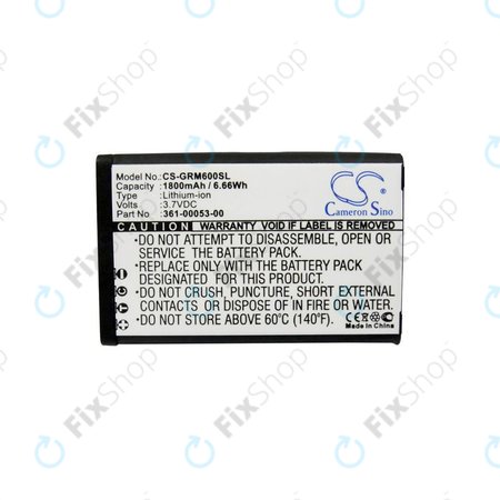 Baterie pro Garmin Alpha 200, Montana 600t Camo, 1800mAh, Li-Ion, 3.7V, 361-00053-00, HQ