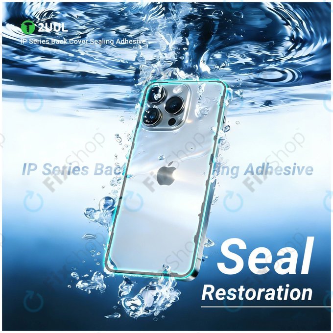 Těsnicí Lepka pod Zadní Sklo Adhesive pro iPhone 15 Plus, 2UUL BA15PS, (5ks)