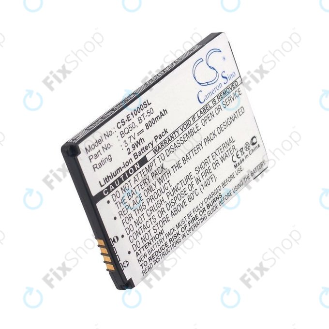 Baterie pro Motorola Wilder, 800mAh, Li-Ion, 3.7V, BQ50, HQ