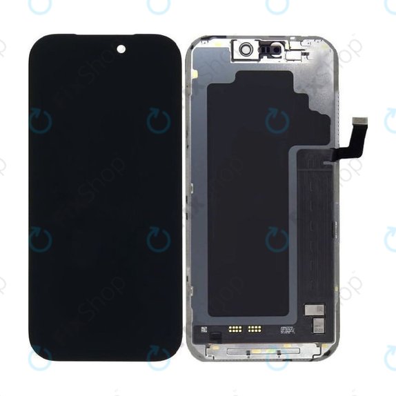Displej Soft OLED 120Hz pro iPhone 17 Pro, Dotykové sklo s rámem, FixPremium PRO