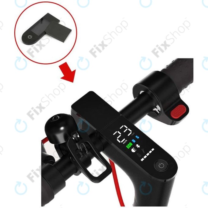 Xiaomi Mi Electric Scooter 1S, Essential, Pro, Pro 2 - Vrchní Kryt Displeje