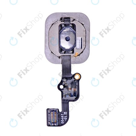 Apple iPhone 6S, 6S Plus - Tlačítko Domů + Flex Kabel (Rose Gold)