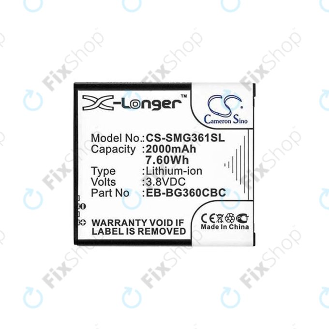 Samsung Galaxy Core Prime G360F - Baterie EB-BG360BBE 2000mAh HQ