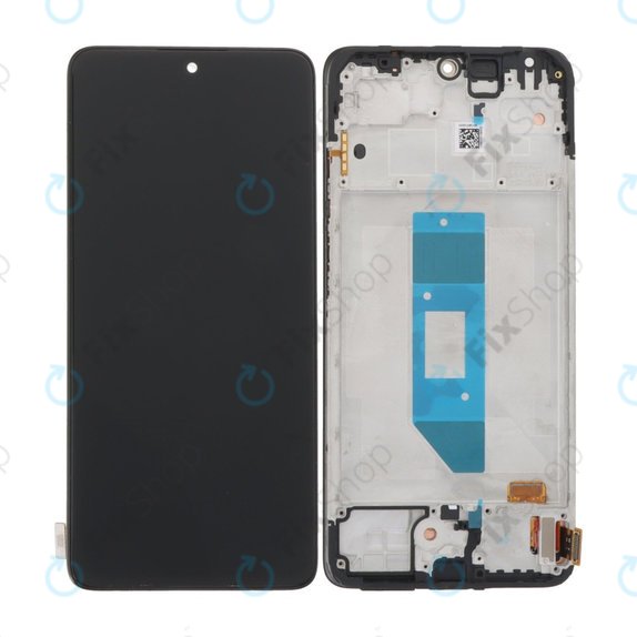 Xiaomi Redmi Note 14 Pro 4G 24116RACCG - LCD Displej + Dotykové Sklo + Rám (Midnight Black) OLED