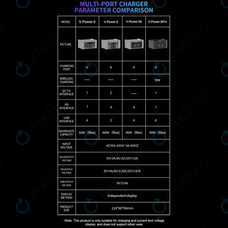 Mechanic V-Power 8S - Servisní Nabíjecí Stanice