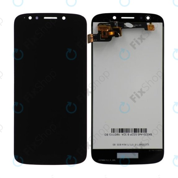Motorola Moto E5 Play - LCD Displej + Dotykové Sklo (Black) TFT
