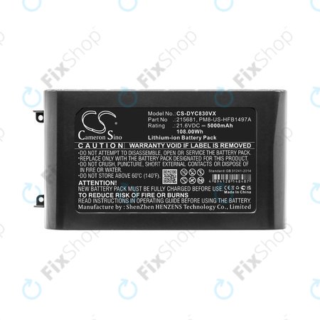 Dyson V8 - Baterie 215681, PM8-US-HFB1497A Li-Ion 21.6V 5000mAh HQ