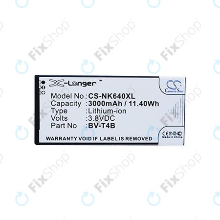 Microsoft Lumia 640 XL - Baterie BV-T4B 3000mAh HQ