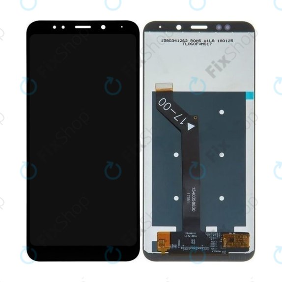 Xiaomi Redmi 5 Plus (Redmi Note 5) - LCD Displej + Dotykové Sklo (Black) TFT