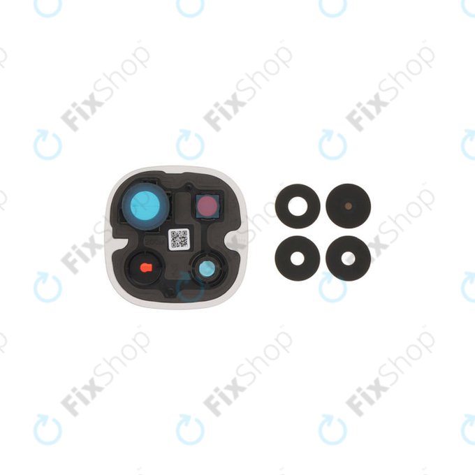 Sklíčko zadní kamery s rámem pro Xiaomi Redmi Note 15 Pro 5G, Glacier Blue