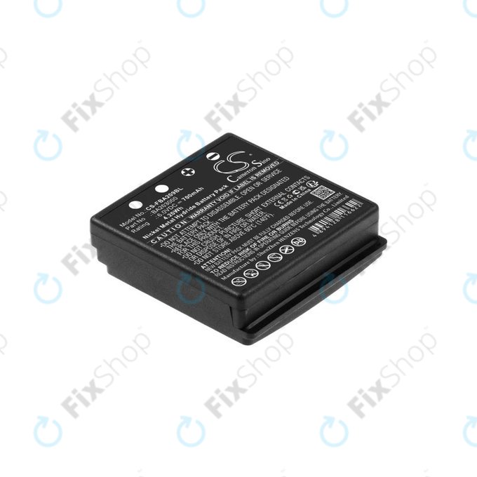 Baterie pro HBC Radiomatic Eco, 700mAh, Ni-MH, 6V, BA209060, HQ