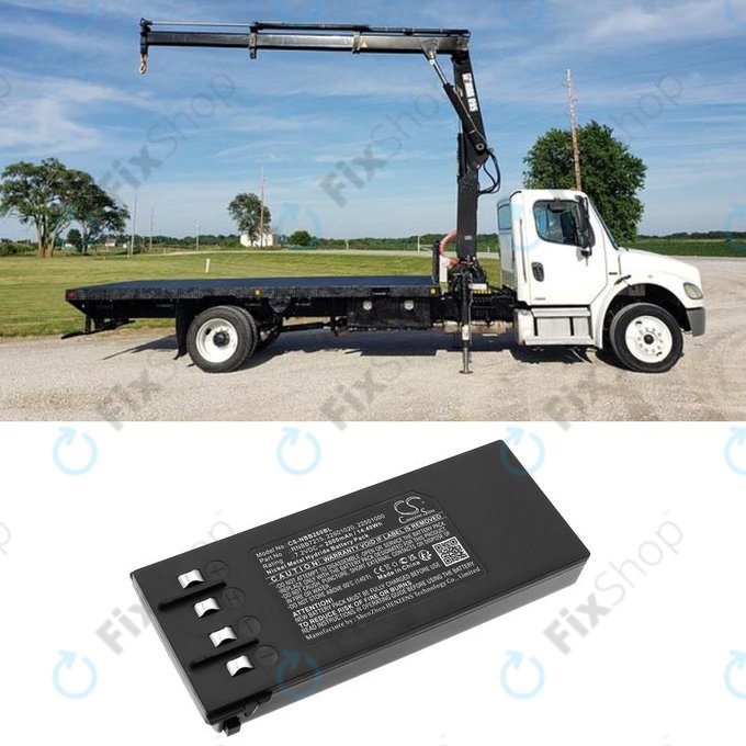 Baterie pro Hiab 077 Hiduo, 088CL, 095, 2000mAh, Ni-MH, 7.2V, RNBB7215, 2.250.1000, HQ