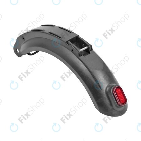 Kugoo S1, S1 Pro, S2, S3 - Zadní Blatník se Světlem a Kabelem (Black)