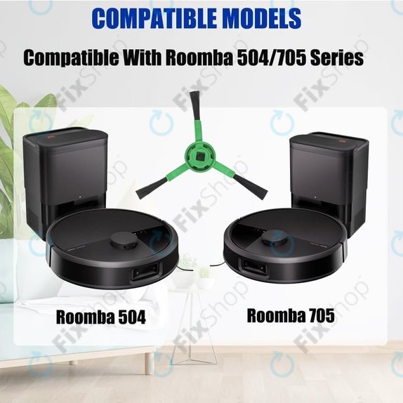 Boční kartáč, 2 ks pro iRobot Roomba Max 705, Plus 504, 505