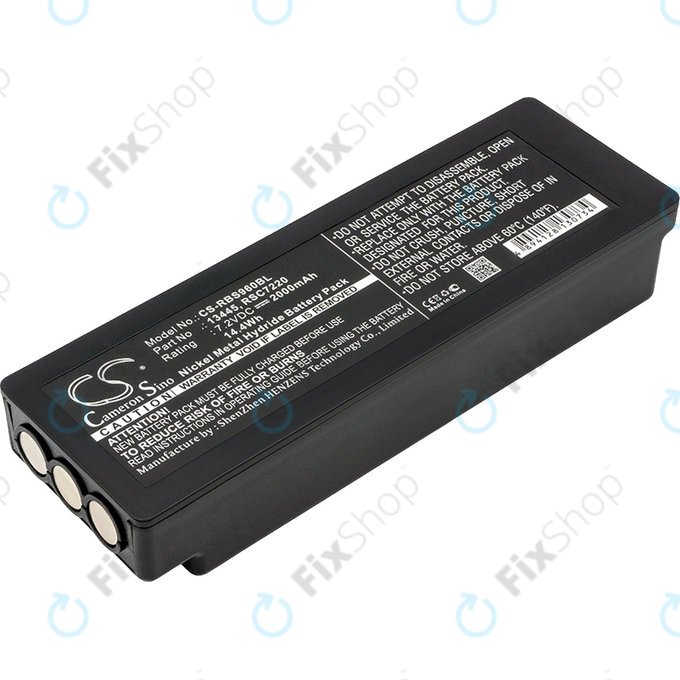 Baterie pro Scanreco 590, 592, 2000mAh, Ni-MH, 7.2V, RSC7220, HQ