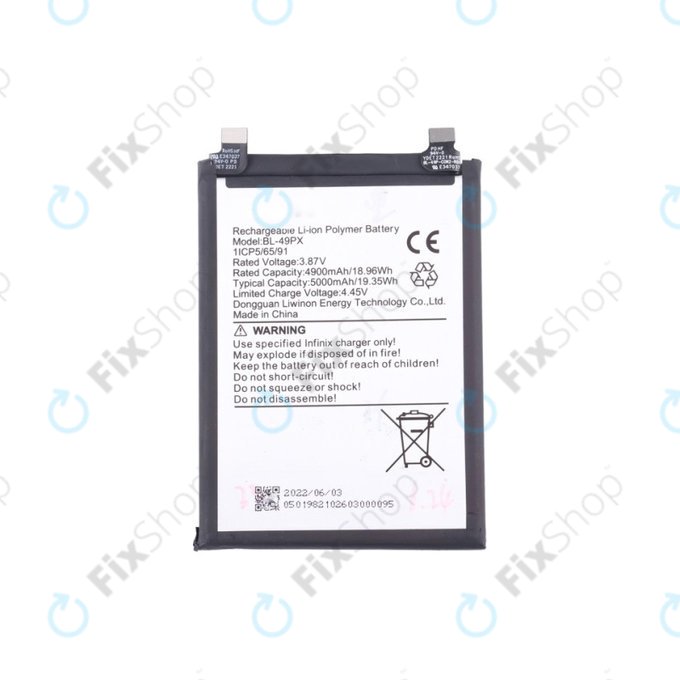 Infinix Note 30 Pro, 30 VIP X6710 - Baterie BL-49PX 5000mAh