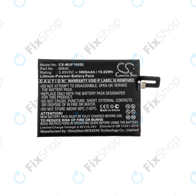 Xiaomi Pocophone F1 - Baterie BM4E 3900mAh HQ