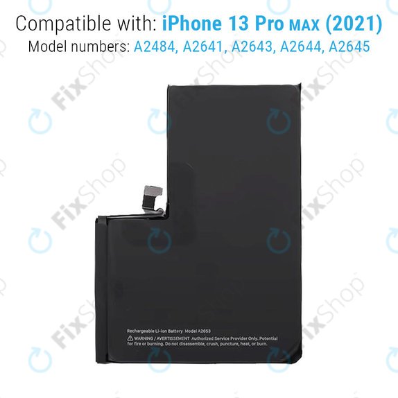 Baterie pro iPhone 13 Pro Max, 4352mAh