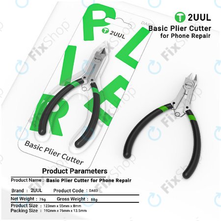 Přesné štípací kleště, 2UUL DA83