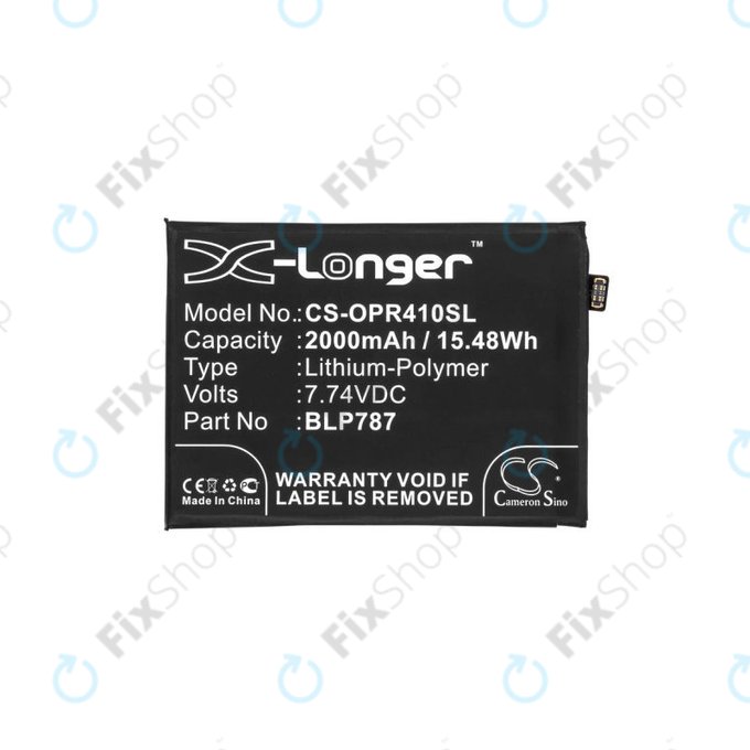 Oppo Reno 4 Pro CPH2109 - Baterie BLP787 2000mAh HQ
