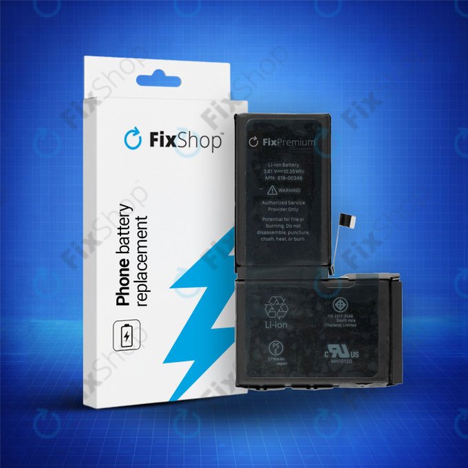 Apple iPhone X - Baterie 2716mAh FixPremium