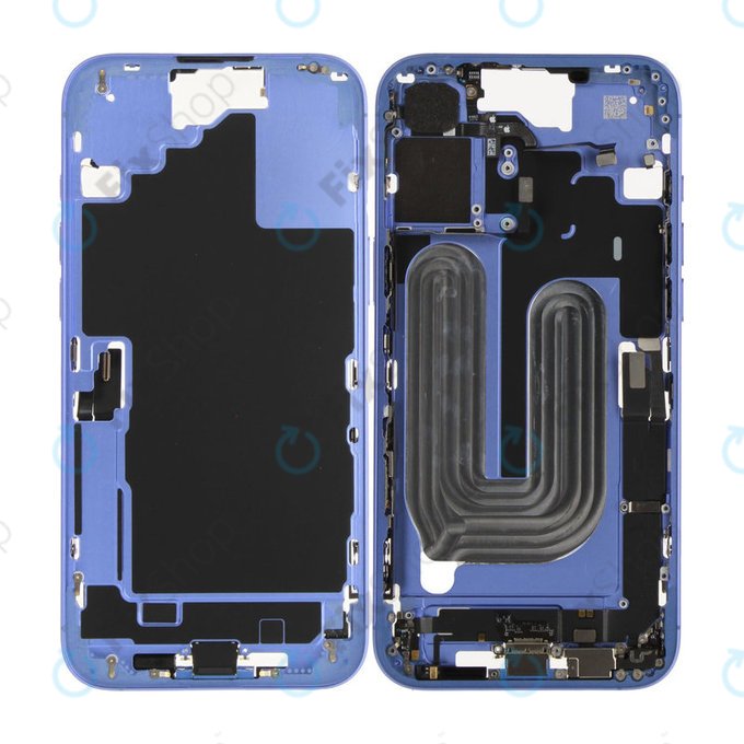 Střední Rám s Baterií pro iPhone 16 Plus | Blue | ZD076-00687 | Genuine Apple