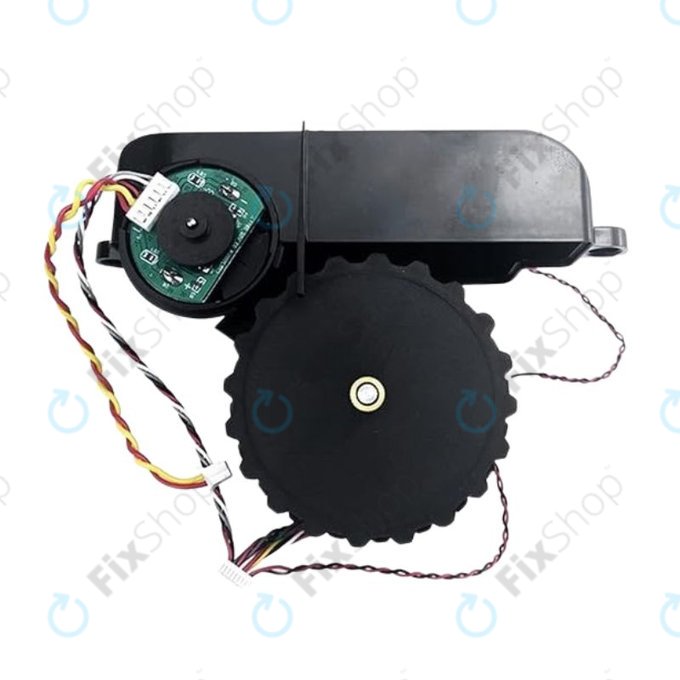 Xiaomi Mi Robot Vacuum Mop Pro (P), Viomi V2 Pro, V3 - Kolo s Motorem (Pravé) (Černé)