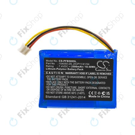 Baterie pro Philips Fidelio B5/12, Fidelio HTL9100, Fidelio HTL9300, 2500mAh, Li-Pol, 7.4V, 104050-2S, HQ