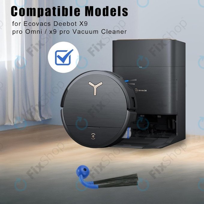 Boční kartáč, 2 ks pro Ecovacs Deebot X9 Pro Omni, X9 Pro