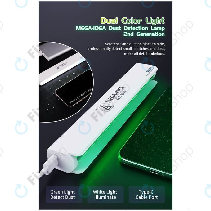 QianLi iSee Mini - Kompaktní Lampa na Detekci Prachu