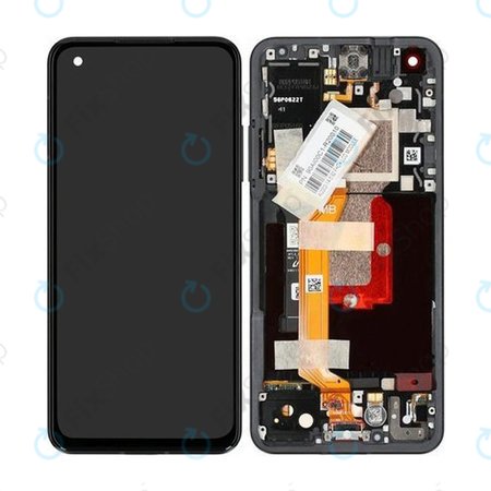 Asus Zenfone 9 AI2202 - LCD Displej + Dotykové Sklo + Rám (Midnight Black) - 90AI00C1-R20010 Genuine Service Pack