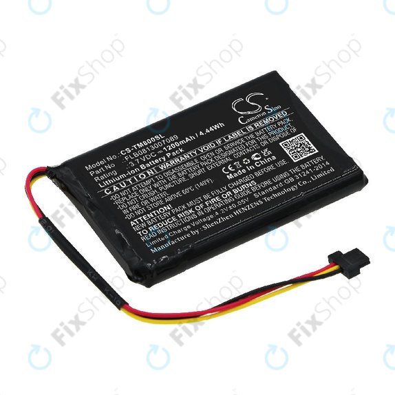 Baterie pro TomTom One XL Traffic, XL 30 Europe 31, 1200mAh, Li-ion, 3.7V, FLB0813007089, HQ