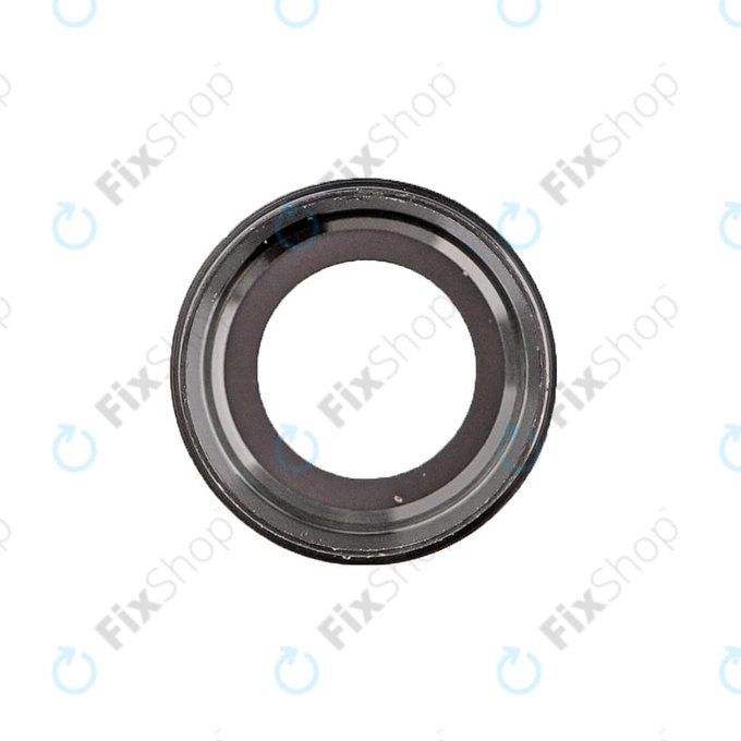 Apple iPhone 7 - Sklíčko Kamery s Rámem (Black)