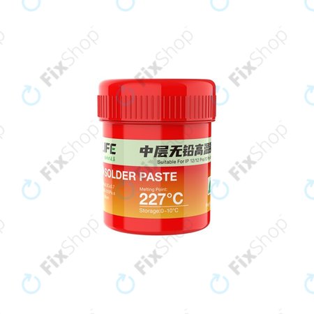 Relife RL-406 - Pájecí Pasta Halogen-free 227°C (40g)