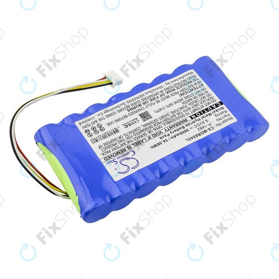 Baterie pro Chauvin Arnoux 6116, 8335, Scopix Mobiles Oscilloscope II, Megger CA 6543, 3600mAh, Ni-MH, 9.6V, P-1482, HQ